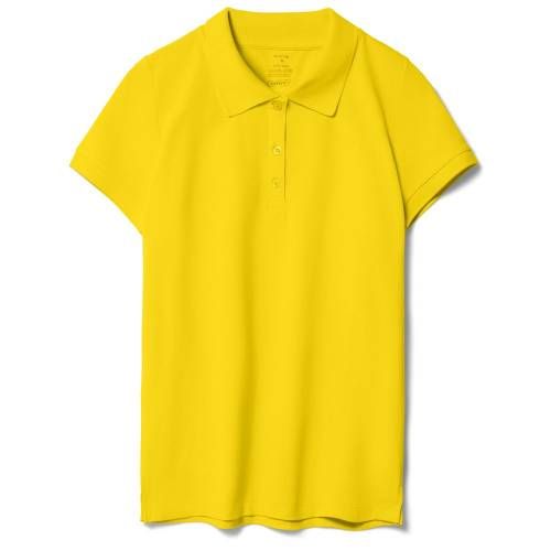 Рубашка поло женская Virma Lady, желтая фото 2