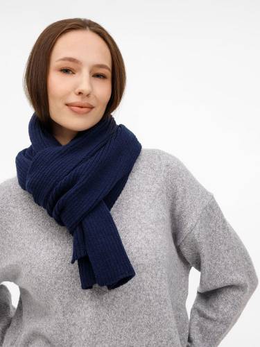 Шарф Catch Match, темно-синий фото 7
