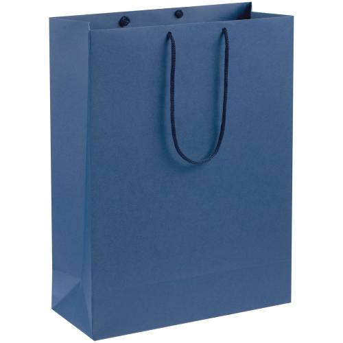 Пакет бумажный Porta XL, синий фото 2
