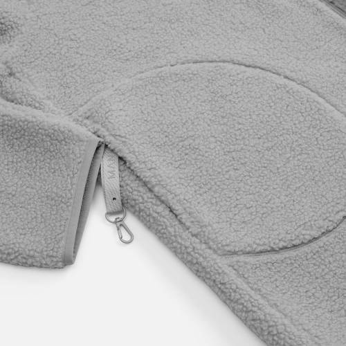 Куртка унисекс Oblako 2.0, светло-серая фото 5