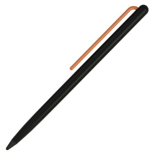 Карандаш GrafeeX в чехле, черный с оранжевым фото 2