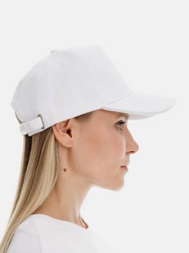 Бейсболка Classic 2.0, белая фото 8