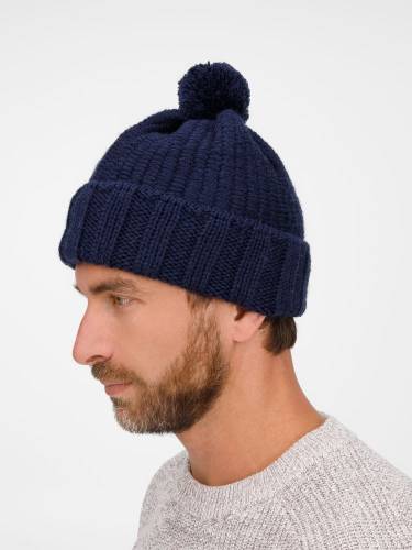 Шапка Frissonelle, темно-синяя фото 4 Шапка Frissonelle, темно-синяя фото 4