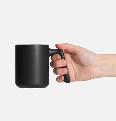 Кружка Visari, черная фото 4