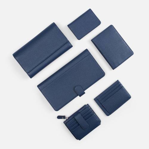 Футляр для визиток Unison, синий фото 7 Футляр для визиток Unison, синий фото 7