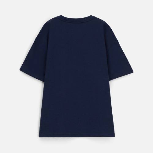 Футболка унисекс Durington, темно-синяя фото 3