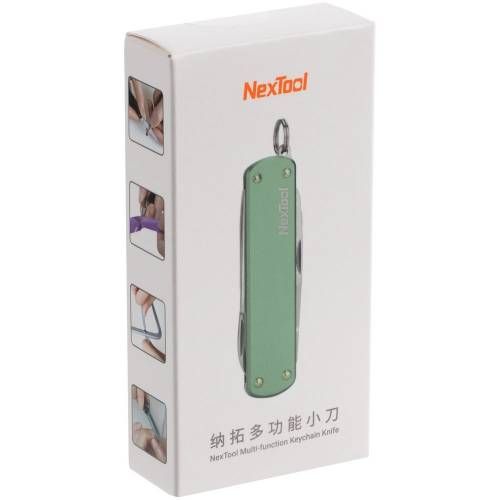 Нож-брелок NexTool Mini, зеленый фото 4