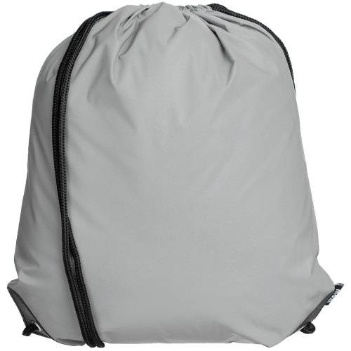 Рюкзак-мешок Manifest из светоотражающей ткани, серый фото 3
