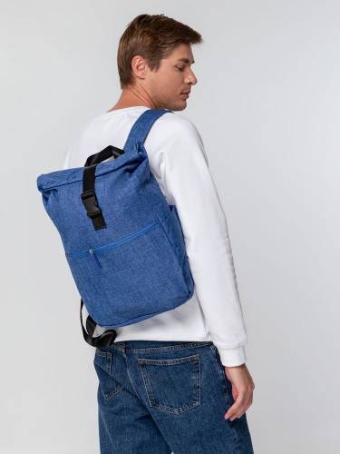 Рюкзак Packmate Roll, синий фото 10