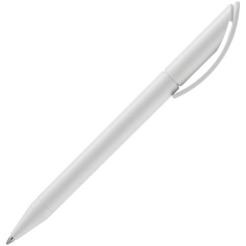 Ручка шариковая Prodir DS3 TMM, белая матовая фото 5