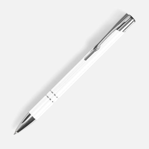 Ручка шариковая Keskus, белая фото 2 Ручка шариковая Keskus, белая фото 2