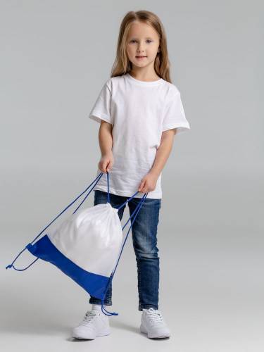 Рюкзак детский Classna, белый с синим фото 7