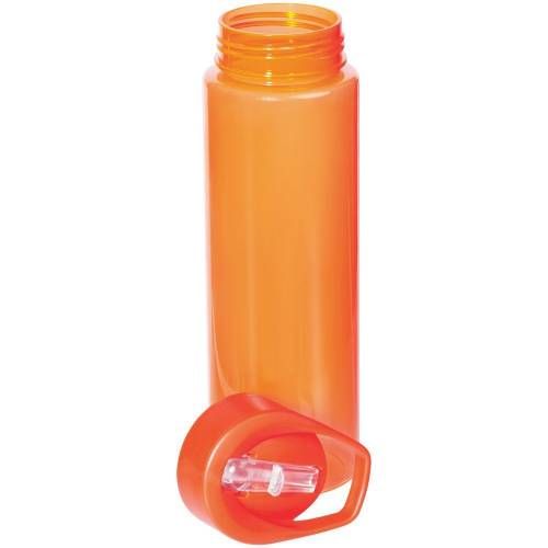Бутылка для воды Holo, оранжевая фото 4