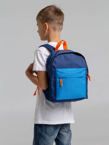Рюкзак детский Kiddo, синий с голубым фото 11