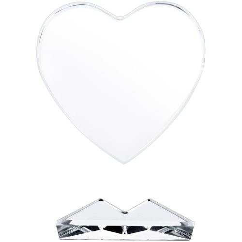 Стела Pictory Heart, прозрачная фото 4