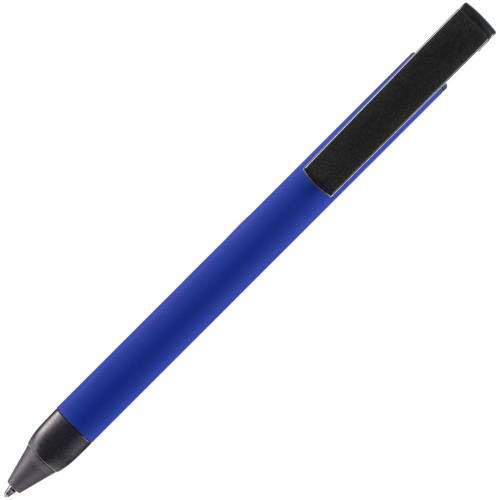 Ручка шариковая Standic с подставкой для телефона, синяя фото 5