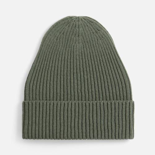 Шапка Catch Match без помпона, зеленая (полынь) фото 2