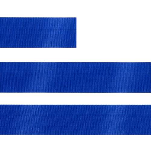 Лента сатиновая Satin 20 M, синяя, 70 см фото 3