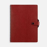 Ежедневник Strep Front на заказ, недатированный, красный