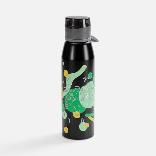 Бутылка для воды Billy Gym, матовая черная фото 12