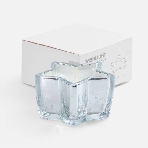 Свеча Wishlight, серебристая фото 4
