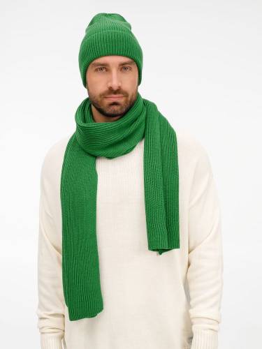 Шапка Nobilis Mono, ярко-зеленая фото 10 Шапка Nobilis Mono, ярко-зеленая фото 10