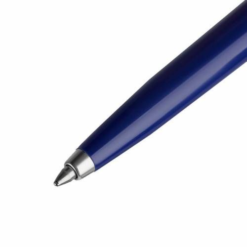 Ручка шариковая Parker Jotter Originals Navy Blue Chrome CT, темно-синяя фото 4