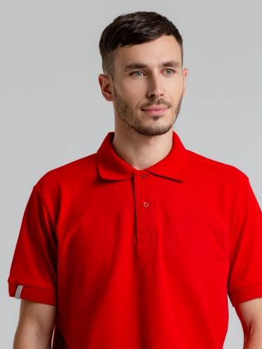 Рубашка поло мужская Virma Premium, красная фото 9