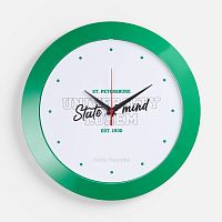 Часы настенные Vivid Large, зеленые