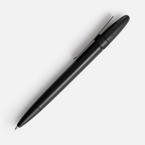 Ручка шариковая Prodir DS5 TSM Metal Clip, черная фото 3