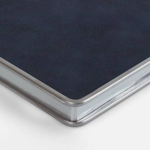 Ежедневник Metal Frame на заказ, датированный, синий фото 7