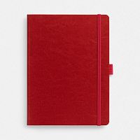 Еженедельник Lucky, недатированный, красный