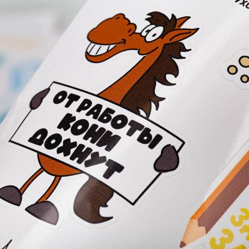 Наклейки из ПВХ Sticker Pack на заказ, S фото 6