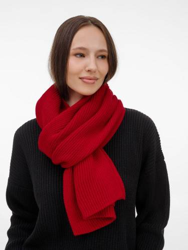 Шарф Nobilis Mono, красный фото 6 Шарф Nobilis Mono, красный фото 6