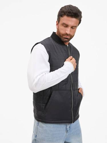 Жилет унисекс Warmbridge, черный фото 7
