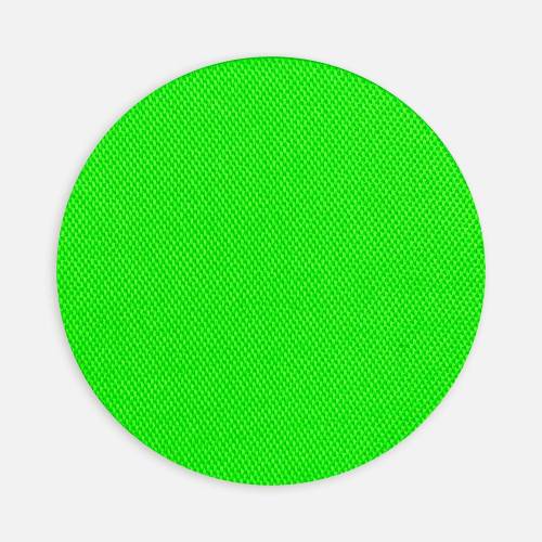 Наклейка тканевая Lunga Round, M, зеленый неон фото 2