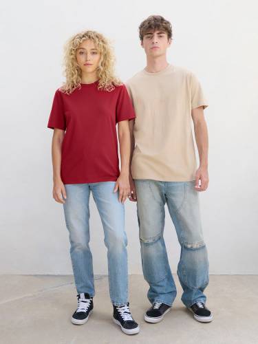 Футболка унисекс Legend, молочно-белая с темно-синим фото 7