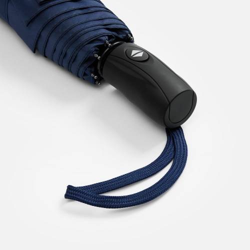 Зонт складной Brellix, темно-синий фото 7