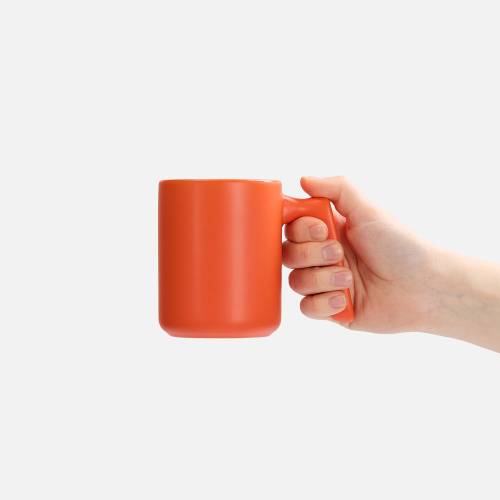 Кружка Visari, оранжевая фото 4