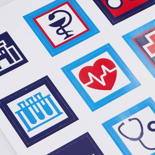 Стикерпак бумажный Industry, медицина фото 3 Стикерпак бумажный Industry, медицина фото 3