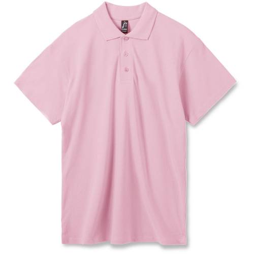 Рубашка поло мужская Summer 170, розовая фото 2