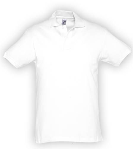 Рубашка поло мужская Spirit 240, белая фото 2