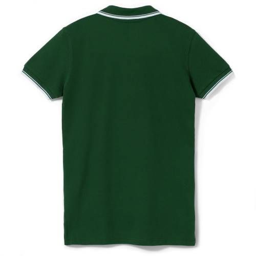 Рубашка поло женская Practice Women 270, зеленая с белым фото 3