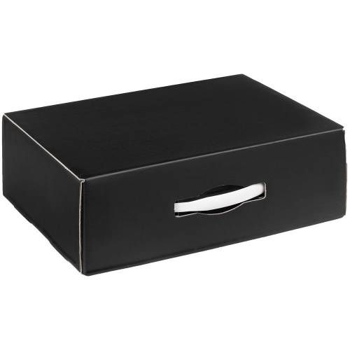 Коробка Matter Light, черная, с белой ручкой фото 2