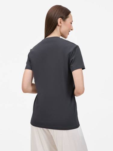 Футболка унисекс T-Bolka 200, темно-серая (графит) фото 11