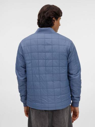 Куртка унисекс Warmbridge, синяя (джинс) фото 11