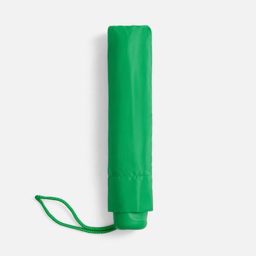 Зонт складной Basic, зеленый фото 5