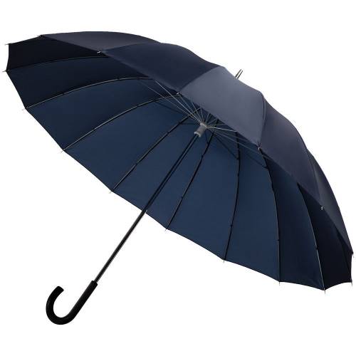 Зонт-трость Hit Golf, темно-синий фото 2