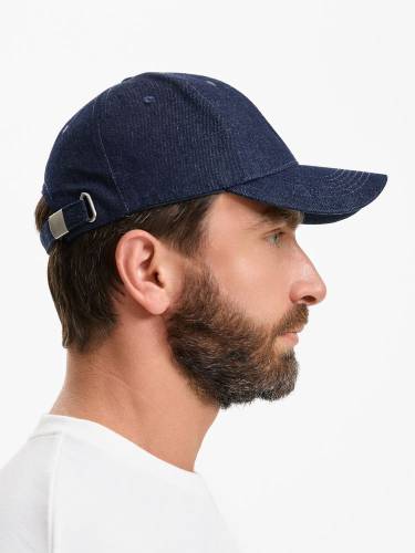 Бейсболка Denimate, темно-синяя фото 8 Бейсболка Denimate, темно-синяя фото 8