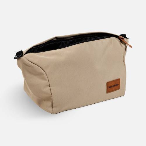 Косметичка дорожная XS01, бежевая фото 4